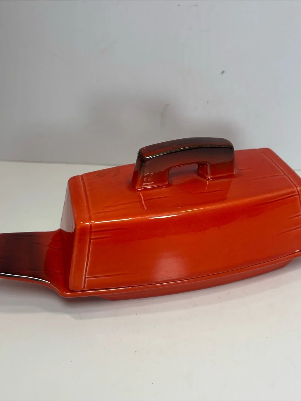Metlox bright orange